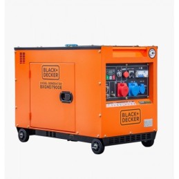 Imagen de portada del grupo electrógeno diesel trifásico BLACK+DECKER BXGND7900E 7.9KvA