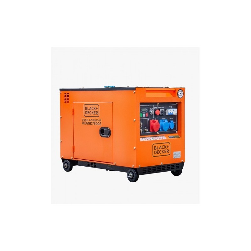 Imagen de portada del grupo electrógeno diesel trifásico BLACK+DECKER BXGND7900E 7.9KvA Imagen de portada del grupo electrógeno diesel trifásico BLACK+DECKER BXGND7900E 7.9KvA