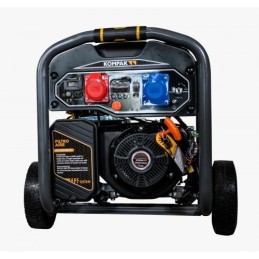 Panel frontal del generador de gas monofásico y trifásico de 8000 W Kompak K10000TET-DF