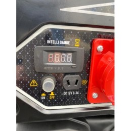 Panel de control y botón de arranque eléctrico para el generador de gas monofásico y trifásico de 8000 W Kompak K10000TET-DF