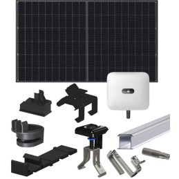 Foto del kit solare completo Groupe Elec "Simplicité" 6 kw trifase