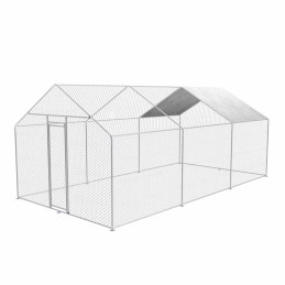 Gallinero cremallera 3x6x2m...