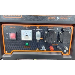 BLACK+DECKER BXGNP3000E Panel de control del generador de gasolina de 3 kW