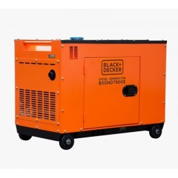 Rear of BLACK+DECKER BXGND7900E 7.9KvA three-phase diesel generator set